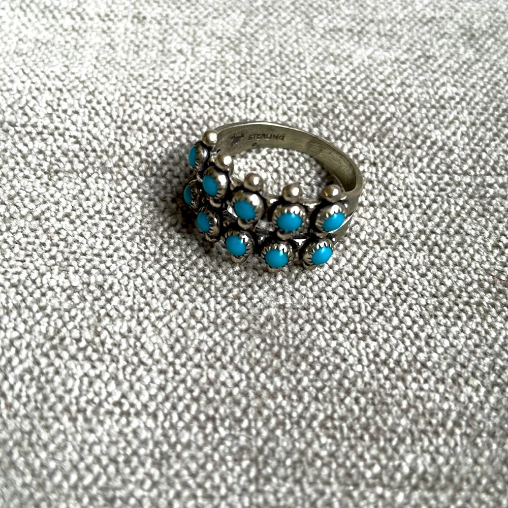 Zuni snake eye ring